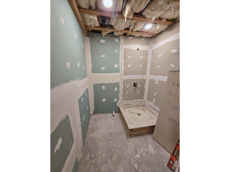 Basement During Remodeling