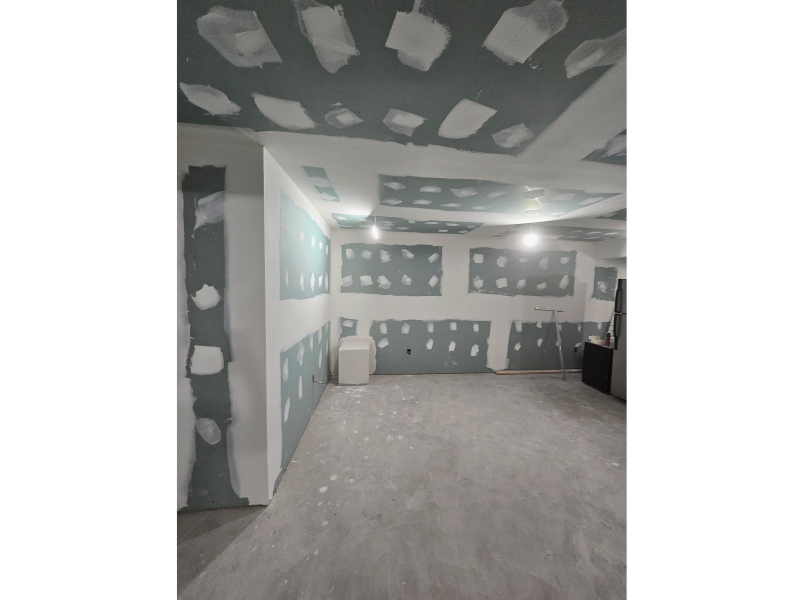 Basement During Remodeling