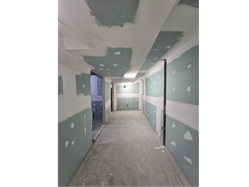 Basement During Remodeling